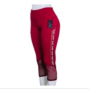 Elastic‎ Waist Tape Side Letter Graphic Leggings💪🌺